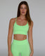 STRENGTH STANDARD SUPPORT SPORTS BRA - LIME GREEN