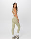 SECOND SKIN CROSS OVER LEGGINGS - SAGE