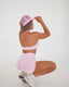 BABY ICE ACTIVE HALTER CROP - BABY PINK