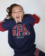 VARSITY KIDS SWEATER - VINTAGE NAVY