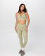SECOND SKIN CROSS OVER LEGGINGS - SAGE