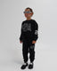 TAKE ME BACK KIDS SWEATER - VINTAGE BLACK WASH