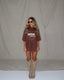 YOU ALWAYS HAVE OVERSIZED T-SHIRT VINTAGE BROWN