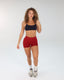 INVISIBLE SIGNATURE SHORTS - CHERRY