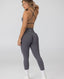CHARCOAL SIGNATURE SCRUNCH SEAMLESS LEGGINGS