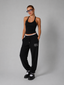 Base Ribbed Singlet | Black