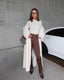 CREAM SIGNATURE BUTTER LONG SLEEVE TOP
