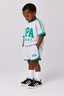 Athletic Kids Shorts | Grey
